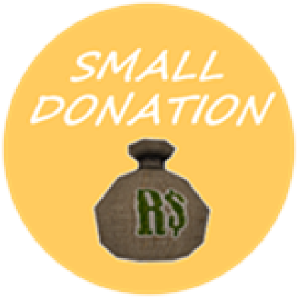 Donation sign - Roblox