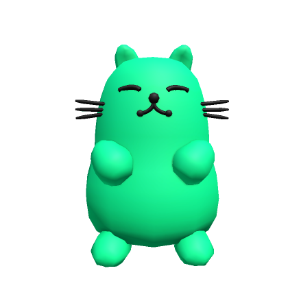 Mint Green Cat Pal | Roblox Item - Rolimon's