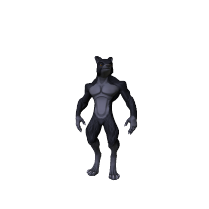 Werewolf Furry Buff - Colorable