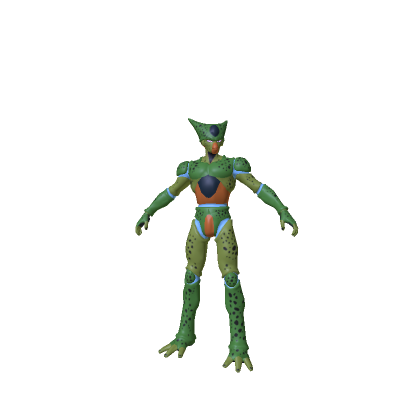First Form Cell Dragon Ball (Wings in Desc)