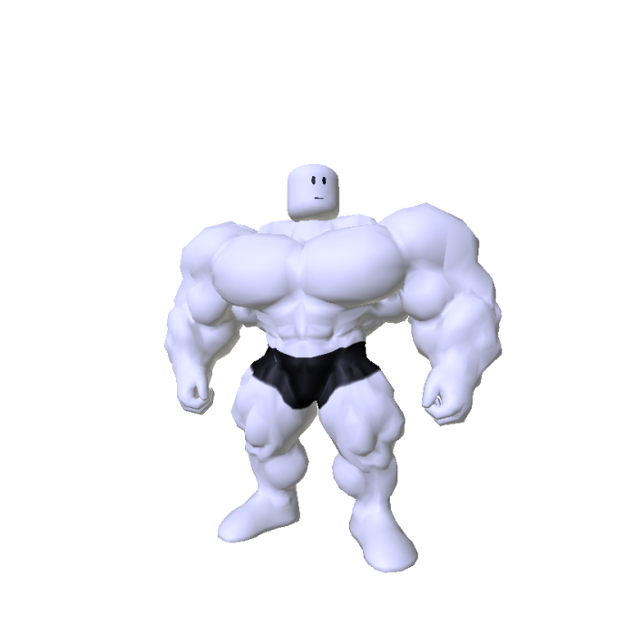 Super Muscular muscle body