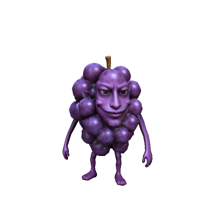 Funny Smiling  Grape