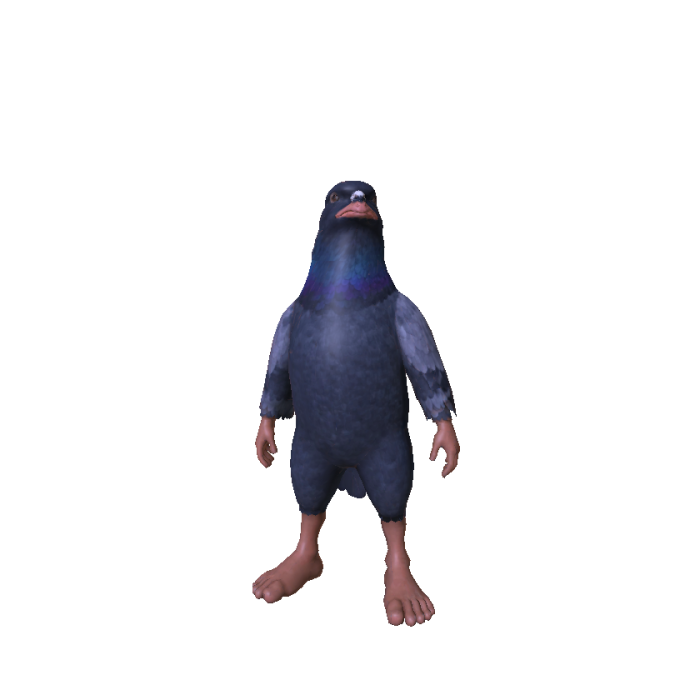 Sigeon Whispering Pigeon Tiki