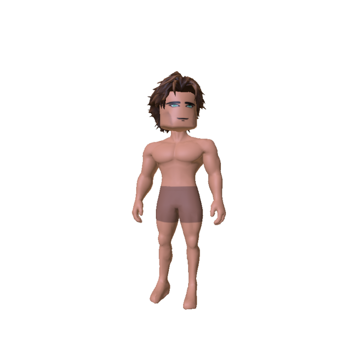 Looksmaxxed Tall Boy - (Recolorable + 2D Clothing)