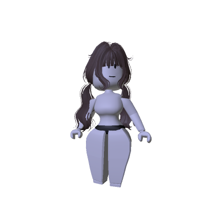 Brunette Slim Woman Doll