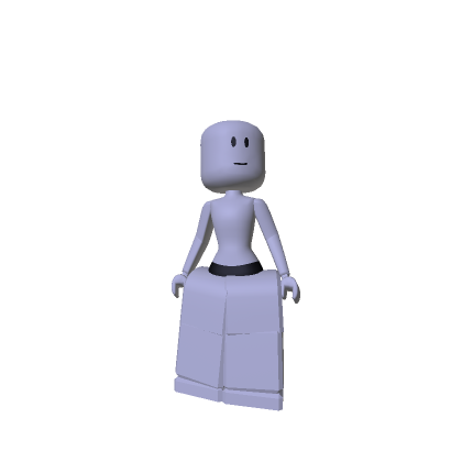Woman Blocky Doll