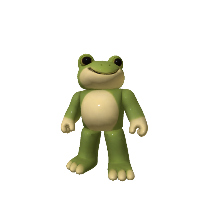 Frog Matcha Mochi