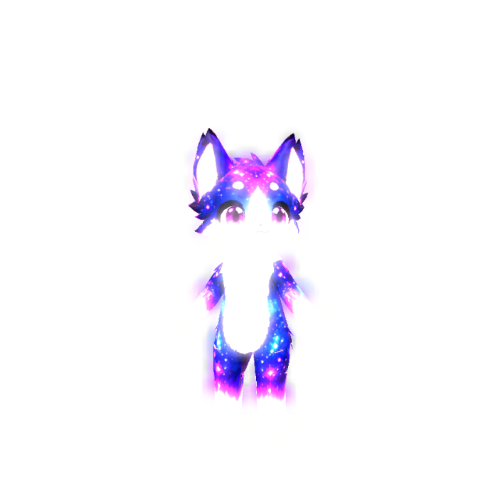 Galaxy Glowing Furry