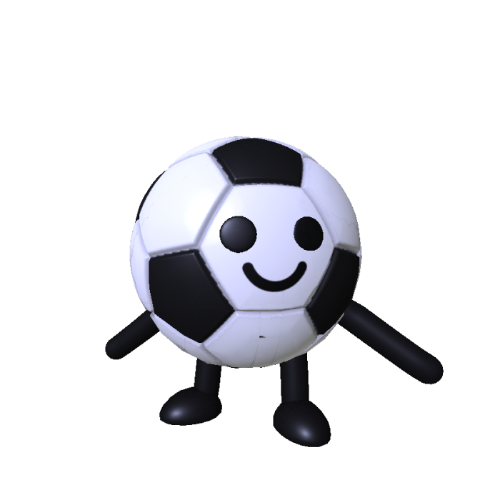 Cute Soccer Ball