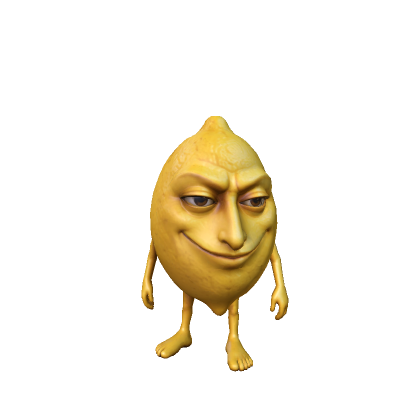 Funny Smiling Lemon