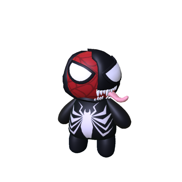 Spiderman Mini Venom Plush