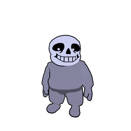 (Glowing Eye) Sans - Deltarune