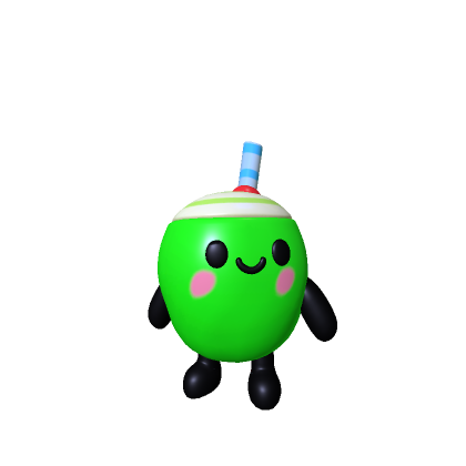 Cute Little Green Coconut