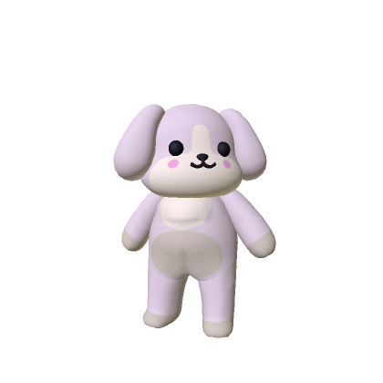 Mini Chibi White Dog thumbnail