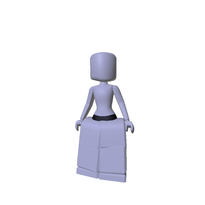 Woman Blocky Doll