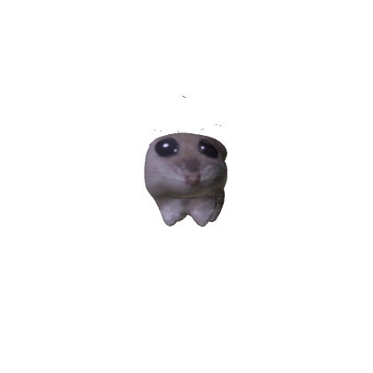 Mini Sad Hamster