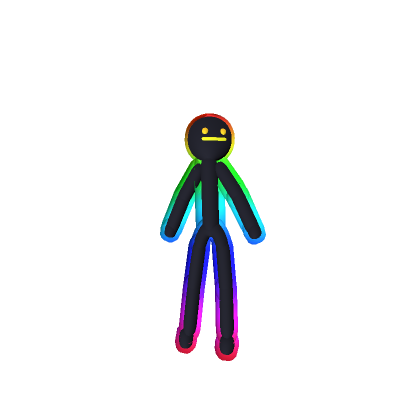 Stickman Rainbow Inverse