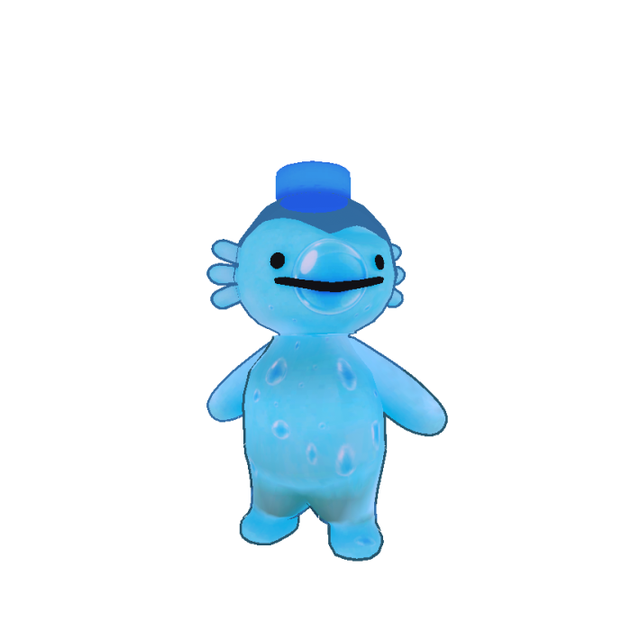 Water-Bottle Axolotl