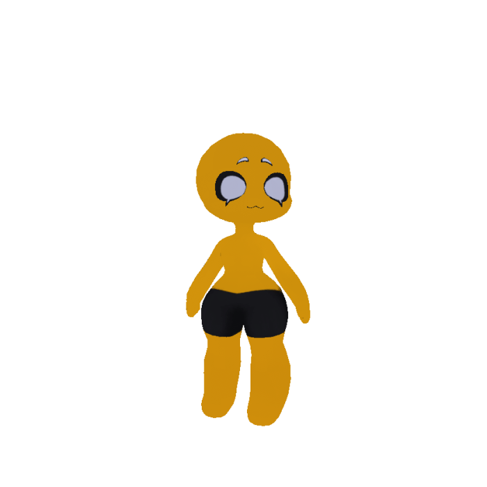 [2D] Mini Curvy Humanoid (RECOLORABLE)