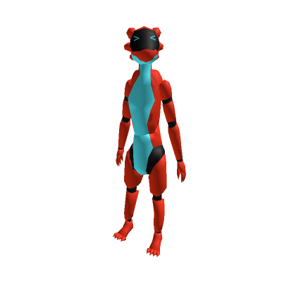 Red and Blue Robot - Roblox
