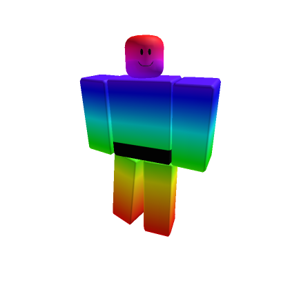 Avatar Arcoíris R6 - Roblox