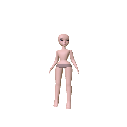 Peony Fashion Platform Doll