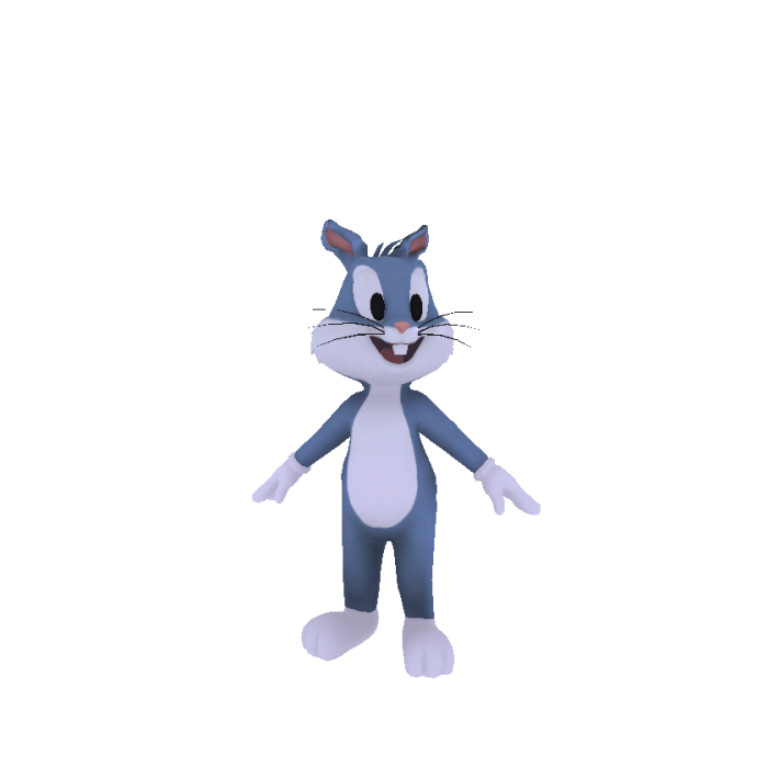 Cute Cartoony Bunny Body