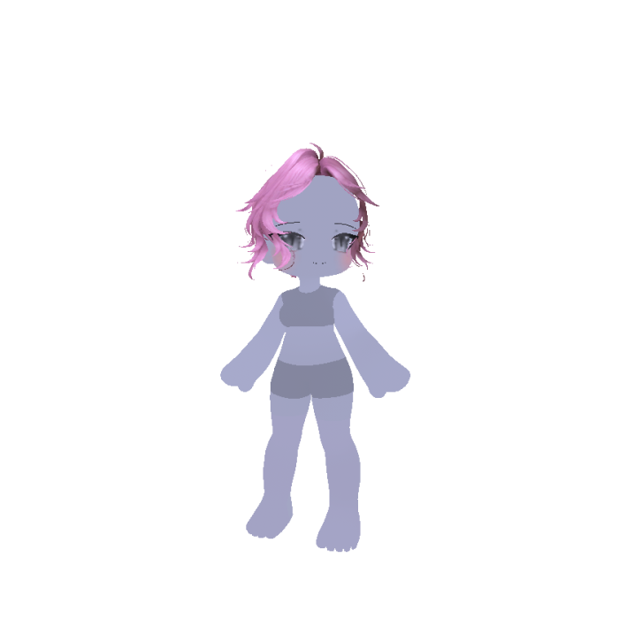 ✨ 2D BLUSHY SWEET CUTE FASHION DOLL WOMAN DOLLY ✨