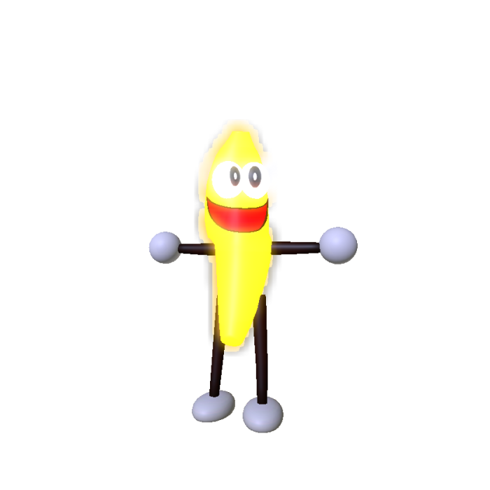 Glowing Dancing Banana