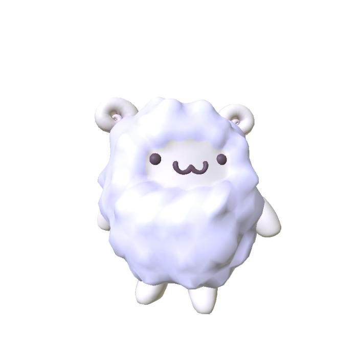 Kawaii Fluffy Sheep