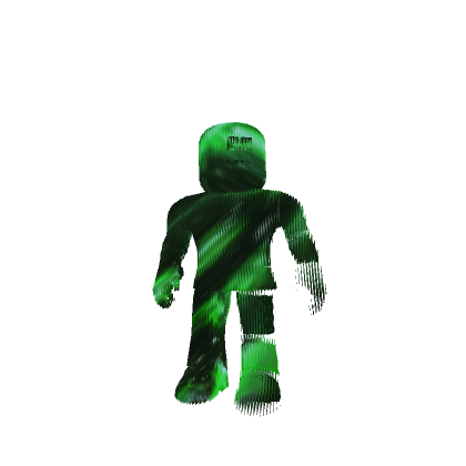 [ANIMATED] Green Galaxy Color Changing Boy Body