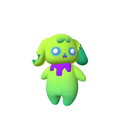 Zombie Bunny Plushie