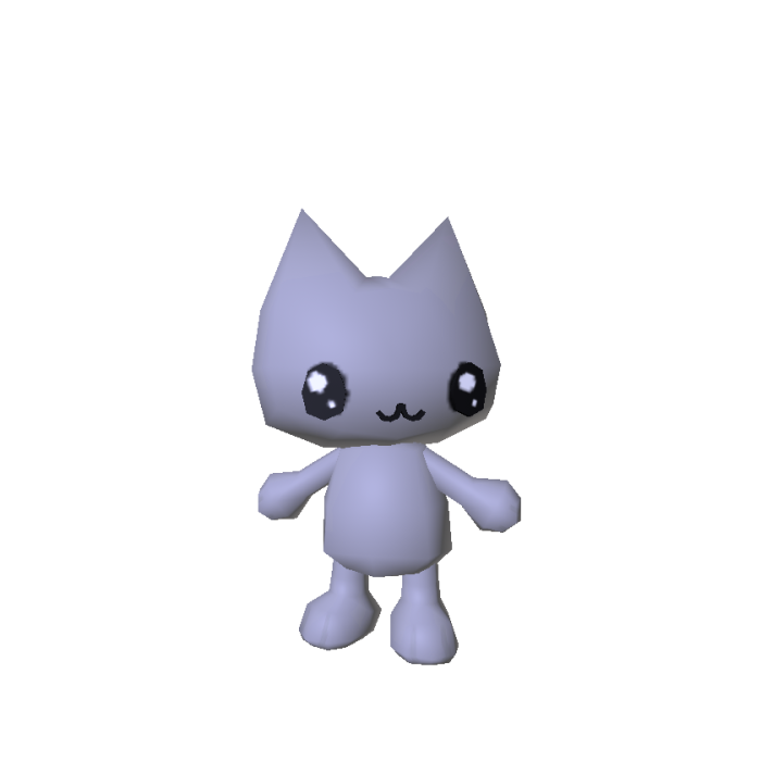 Mini Low Poly Cat