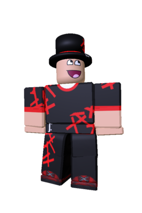 RED GRIND TOPHAT - Roblox
