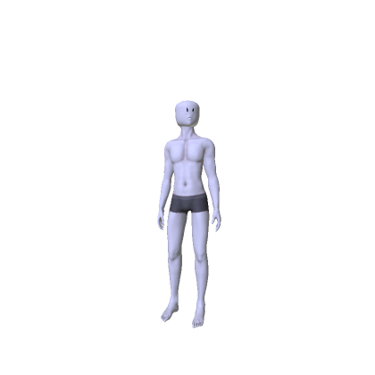 Realistic Male Body Body thumbnail