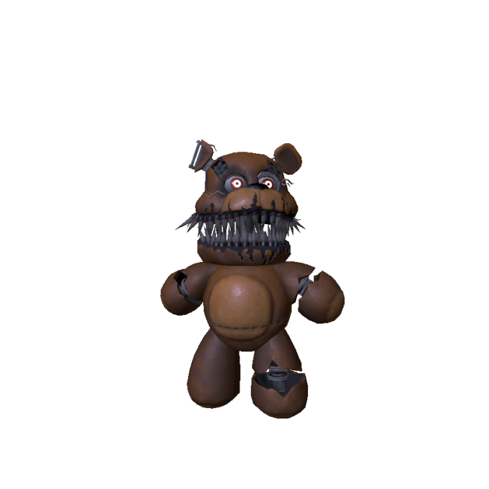 Mini Nightmare Freddy [GLOWING]