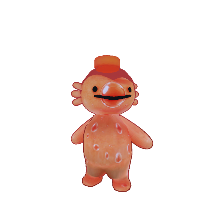 Water-Bottle Axolotl
