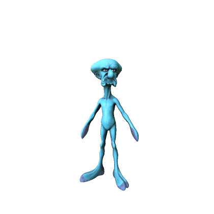 Ultra Realistic Squidward