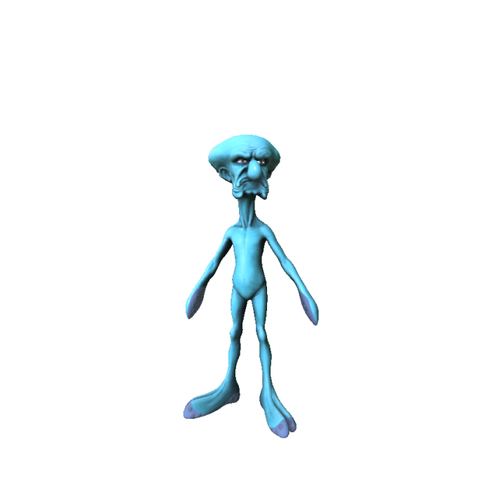 Ultra Realistic Squidward