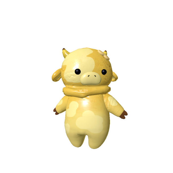 Banana Ice Cream Cow