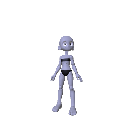 Plastic Doll Girl