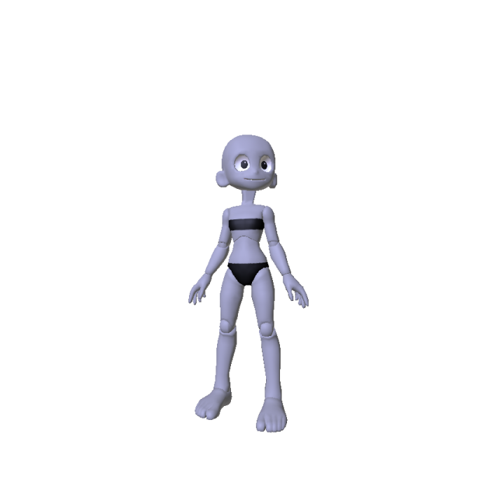 Plastic Doll Girl