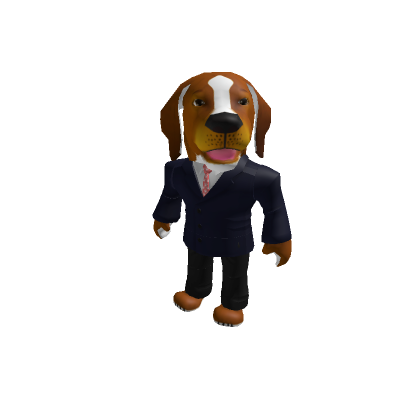 White outlet collar dog