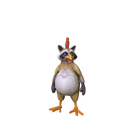 Chicken-Racoon Monstrosity