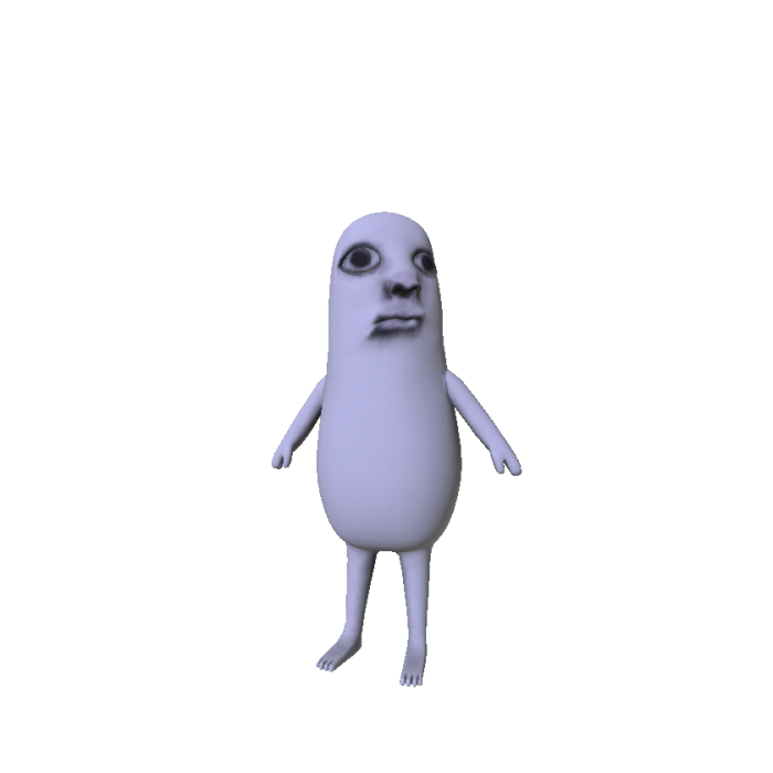 Scary Peanut Meme Creature