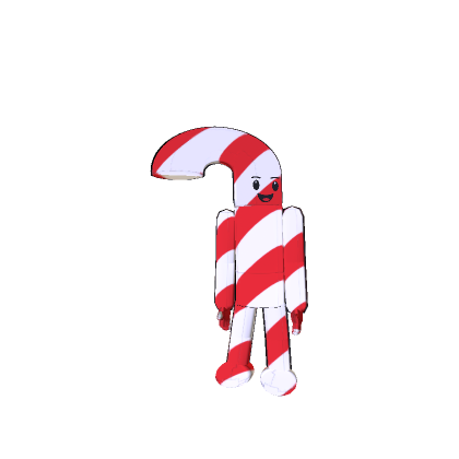 Candy Cane 2D