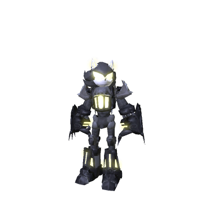 Glowing Metal Sonic