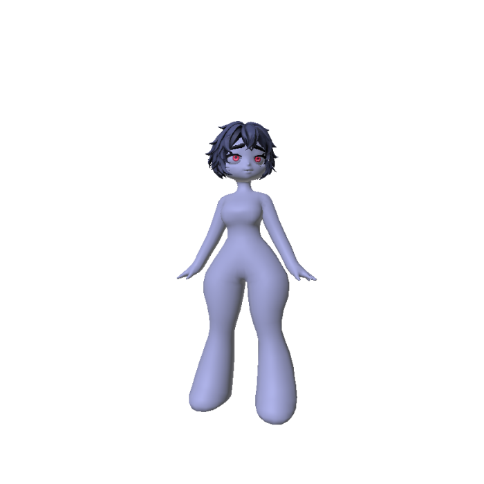 ✨ 2D BLUSHY SWEET CUTE FASHION DOLL WOMAN DOLLY ✨