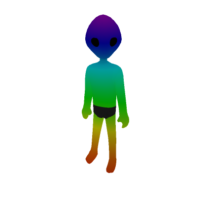 glowing dooboworp the alien