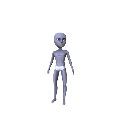 Supermodel Man Body Base